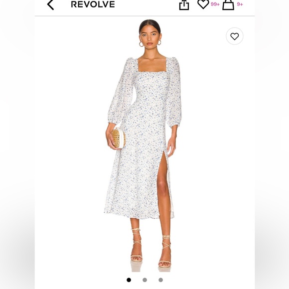 Astr Dresses & Skirts - Astr the Label Floral Audette Midi Dress